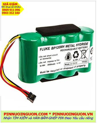 Pin FLUKE BP120; Pin nuôi nguồn FLUKE tester Scopemeter 120 B11483 BP120 BP120MH